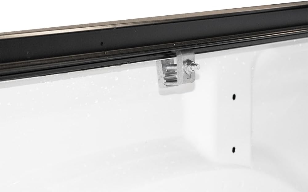 Pro-Series Soft Roll-Up Tonneau Cover For 2022-2025 Toyota Tundra 5'6" Bed, with Deck Rail System by Haylhan