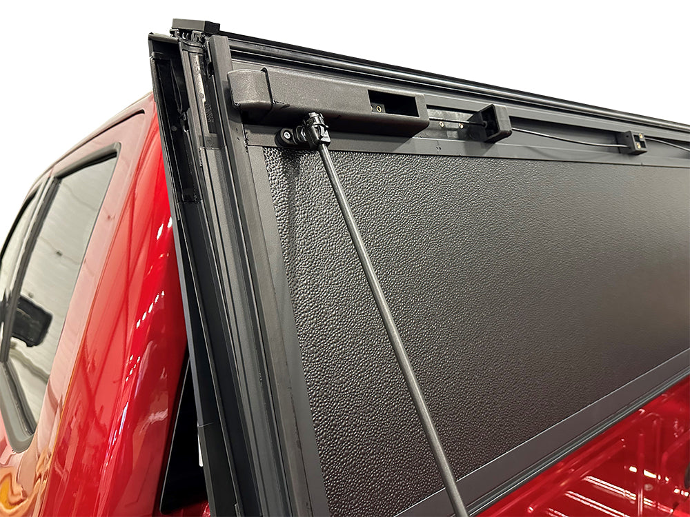Full Bed Access Hard Fold Tonneau Cover For 2019-2025 Dodge Ram 5'7'' Bed By Haylhan