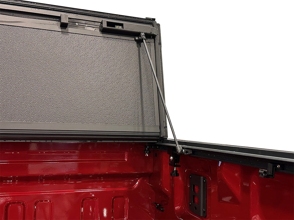 Full Bed Access Hard Fold Tonneau Cover For 2019-2025 Dodge Ram 5'7'' Bed By Haylhan