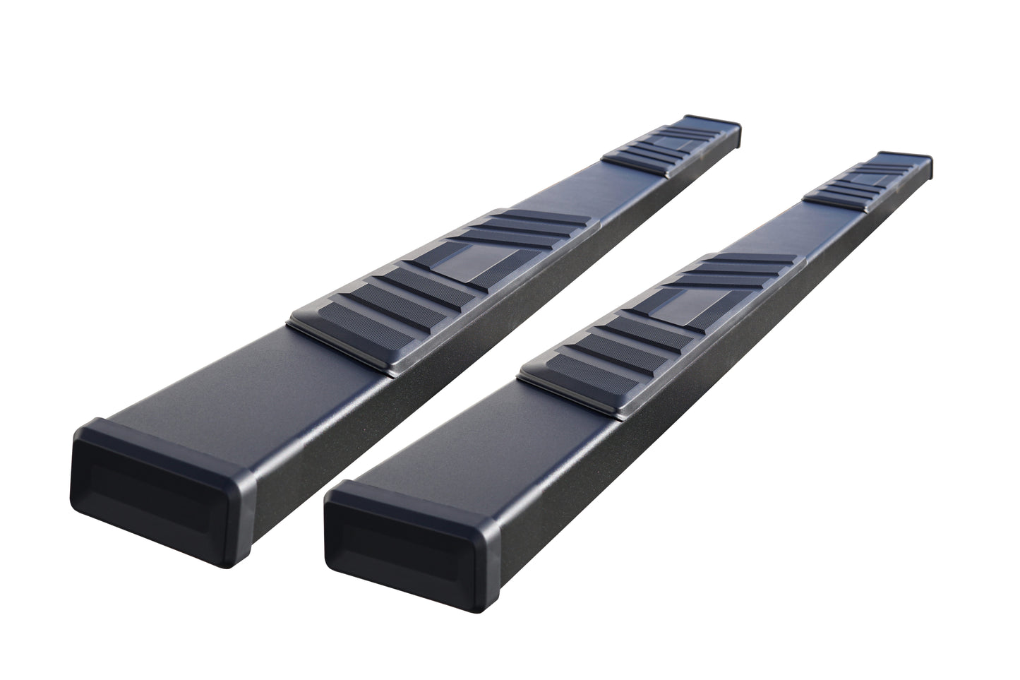 6" Textured Black OE Running Boards For 2019-2025 Dodge Ram 1500 Crew Cab