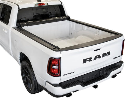 Pro-Series Soft Roll-Up Tonneau Cover For 2014-2018 (2019 LTD) GMC Sierra and Chevrolet Silverado 1500 5'8" Bed by Haylhan