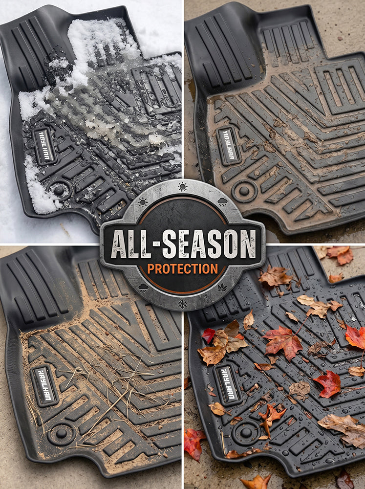 Custom Fit 3D Floor Liners for 2015-2024 Ford Edge