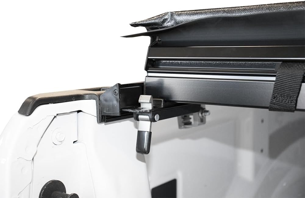 Pro-Series Soft Roll-Up Tonneau Cover For 2014-2018 (2019 LTD) GMC Sierra and Chevrolet Silverado 1500 5'8" Bed by Haylhan