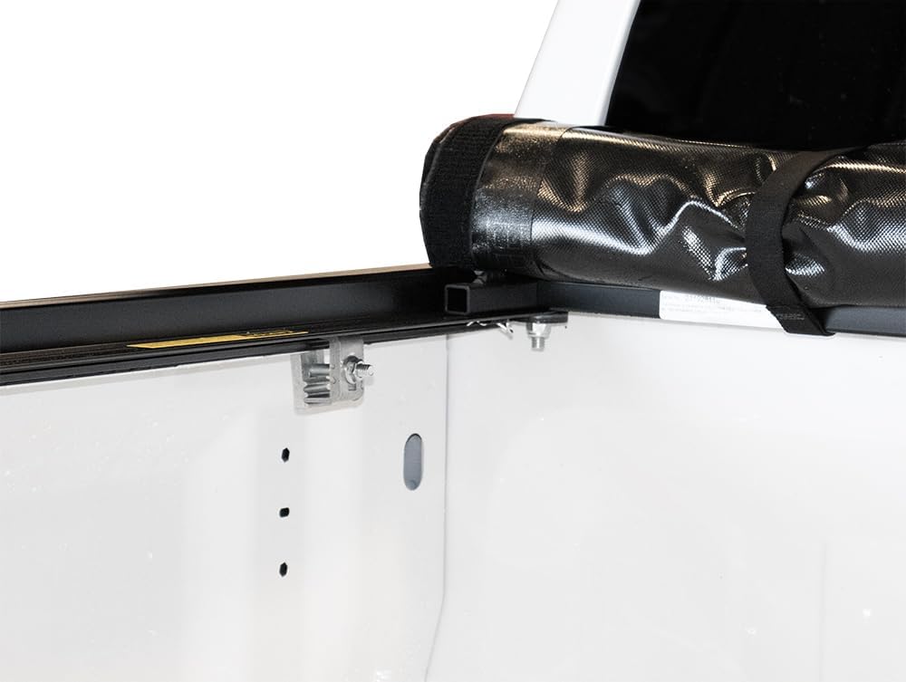 Pro-Series Soft Roll-Up Tonneau Cover For 2014-2018 (2019 LTD) GMC Sierra and Chevrolet Silverado 1500 5'8" Bed by Haylhan
