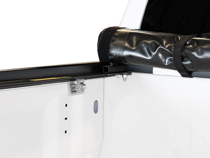 Pro-Series Soft Roll-Up Tonneau Cover For 2014-2018 (2019 LTD) GMC Sierra and Chevrolet Silverado 1500 5'8" Bed by Haylhan