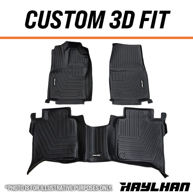 Custom Fit 3D Floor Liners for 2015-2024 Ford Edge