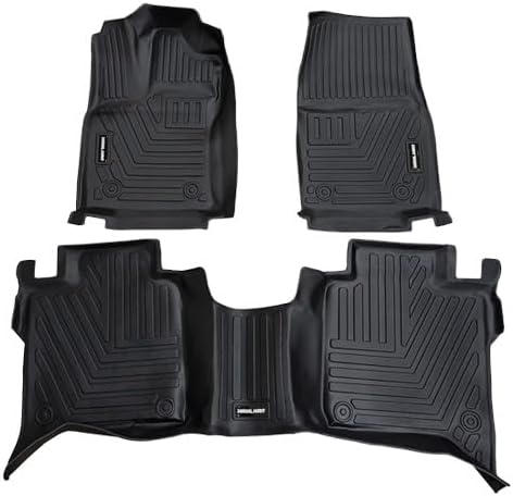 Custom Fit 3D Floor Liners for 2012-2023 Toyota Tacoma Crew Cab