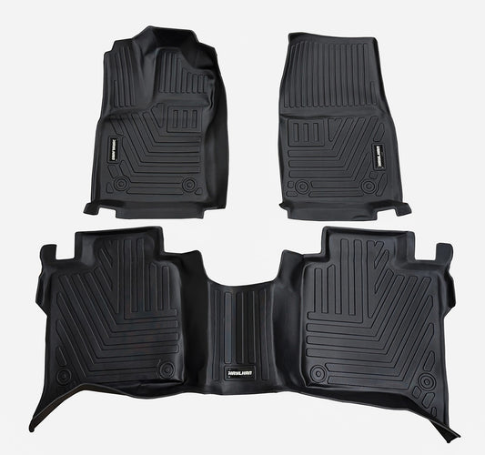 Custom Fit 3D Floor Liners for 2012-2021 Toyota Tundra Crew Cab