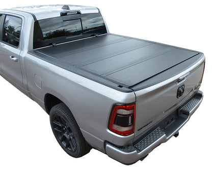 Hard Quad Fold Tonneau Cover for 2009-2018 Ram 1500, 2019-2023 Ram 1500 Classic 5' 7"