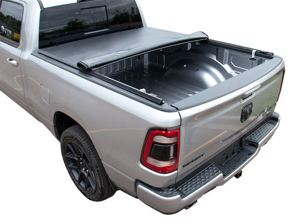 Soft Roll-Up Tonneau Cover for 2009-2018 Ram 1500, 2019-2023 Ram 1500 Classic 6' 4"