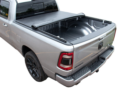 Soft Roll-Up Tonneau Cover for 2019-2025 Ram 1500 New Body without Ram Box 6' 4"